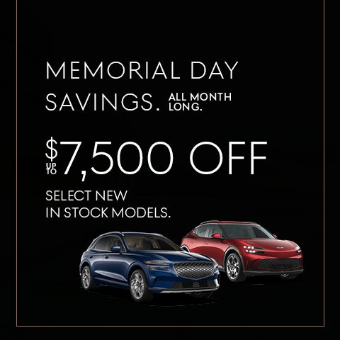 up to $7500 OFF Select New in-stock models