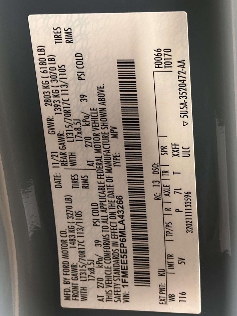 2021 Ford Bronco First Edition