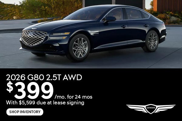 2026 G80 2.5T AWD