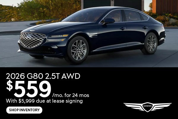 2026 G80 2.5T AWD